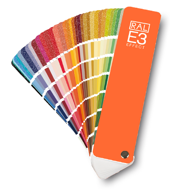 RAL Effect E3 colour fan